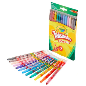 12 Twistable Crayons