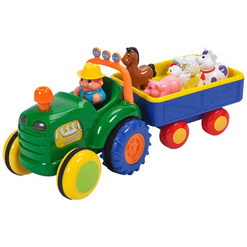 Bigs Steps Play Old Macdonald Tractor & Trailer