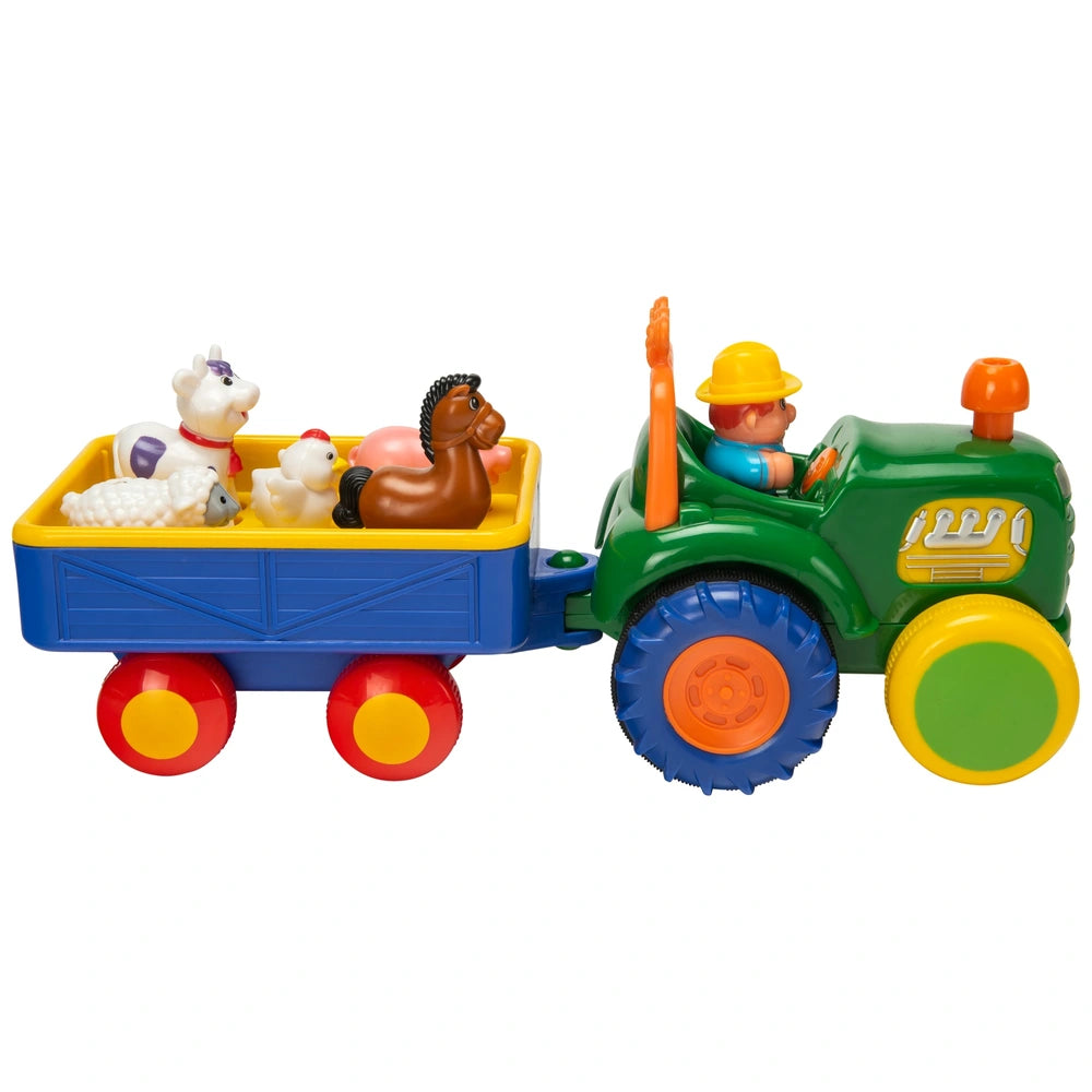 Bigs Steps Play Old Macdonald Tractor & Trailer