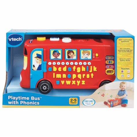 Vtech Playtime Bus With Phonics