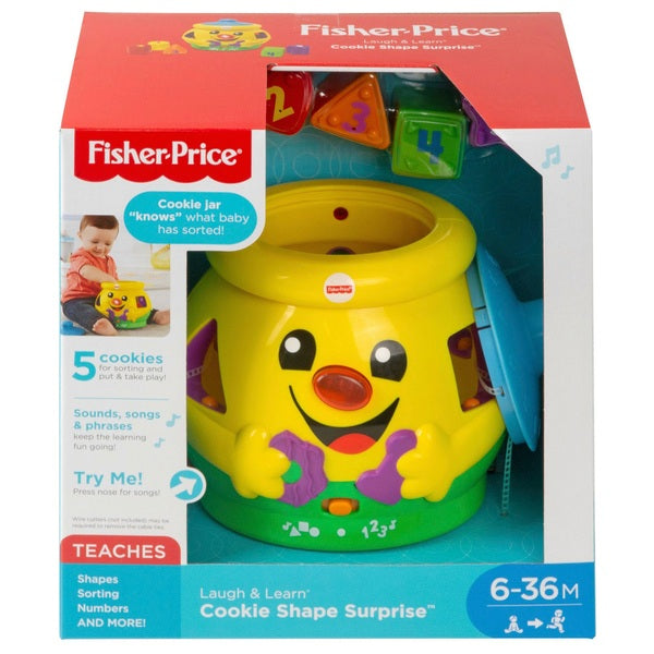 Fisher Price Laugh & Learn Cookie Shape Surprise