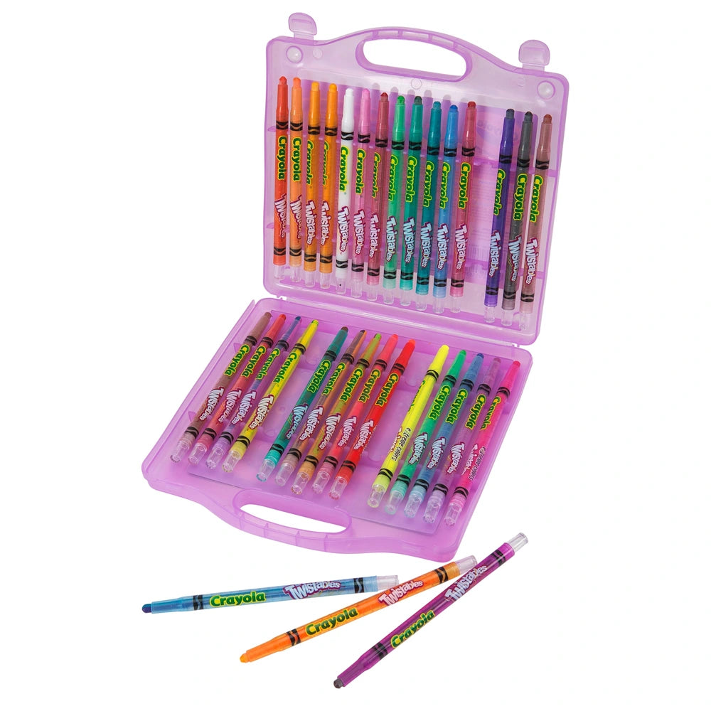 Crayola 32 Piece Twistables Case