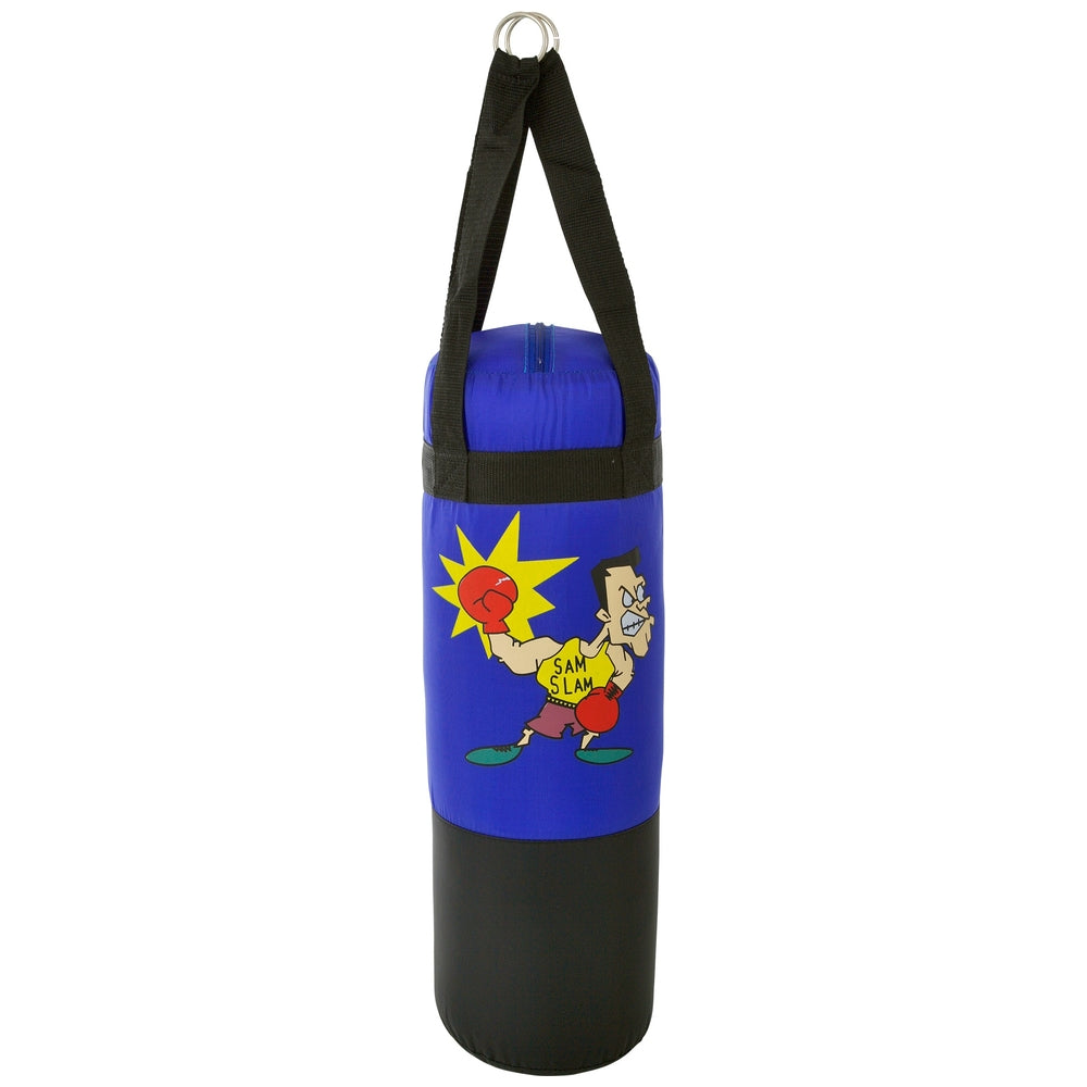 Punching Bag With Boxing Gloves And Headgear