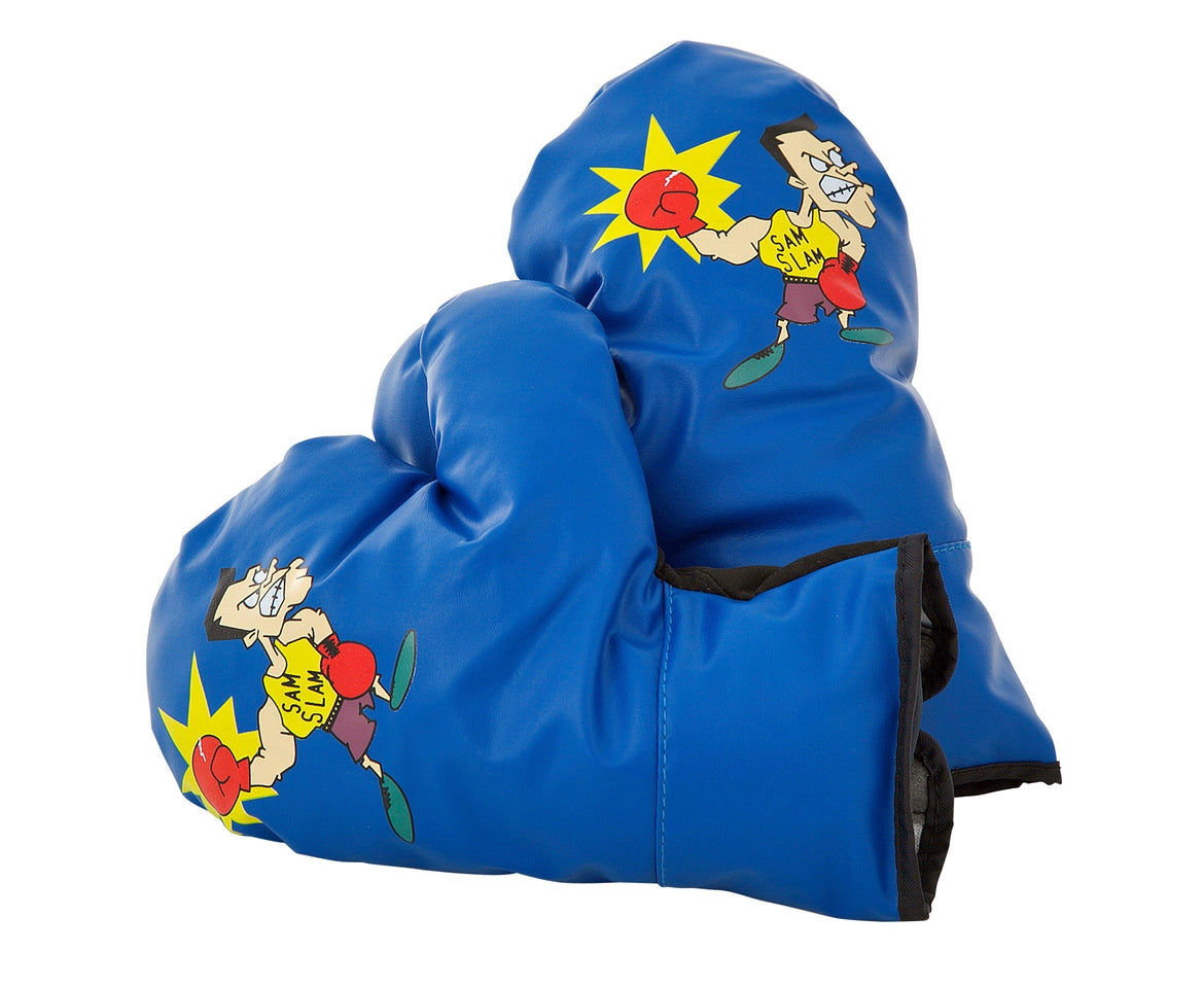 Punching Bag With Boxing Gloves And Headgear