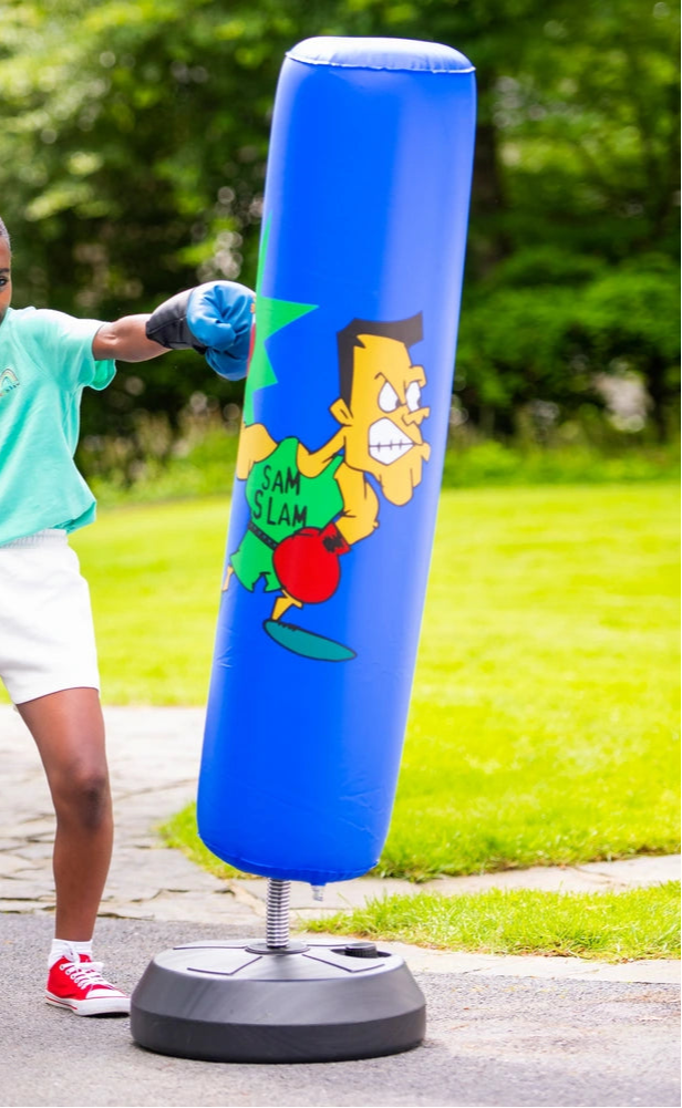 Boxing Club 150Cm Freestanding Punching Bag With Boxing Gloves