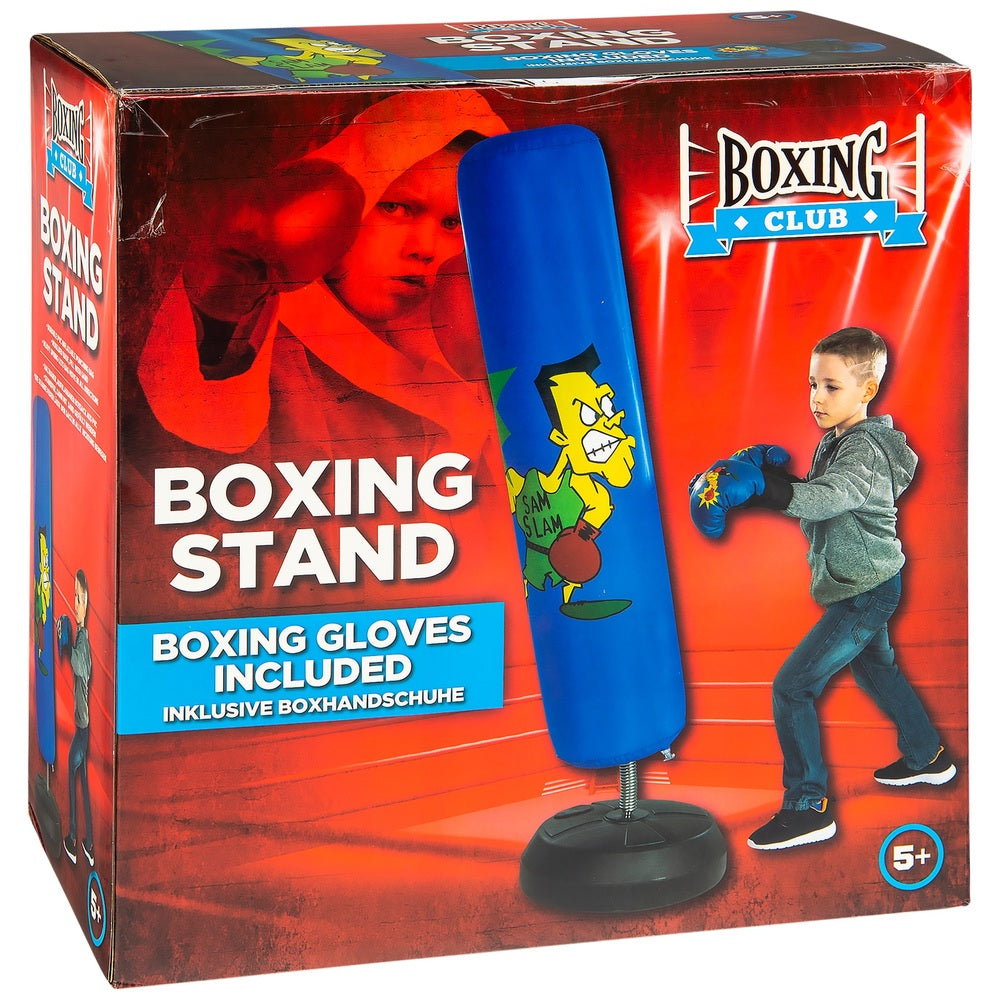 Boxing Stand With Gloves