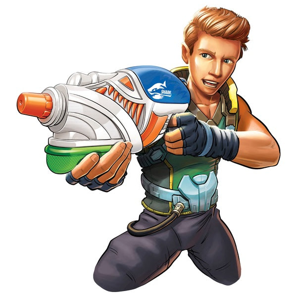 Water Warriors Shark Water Gun