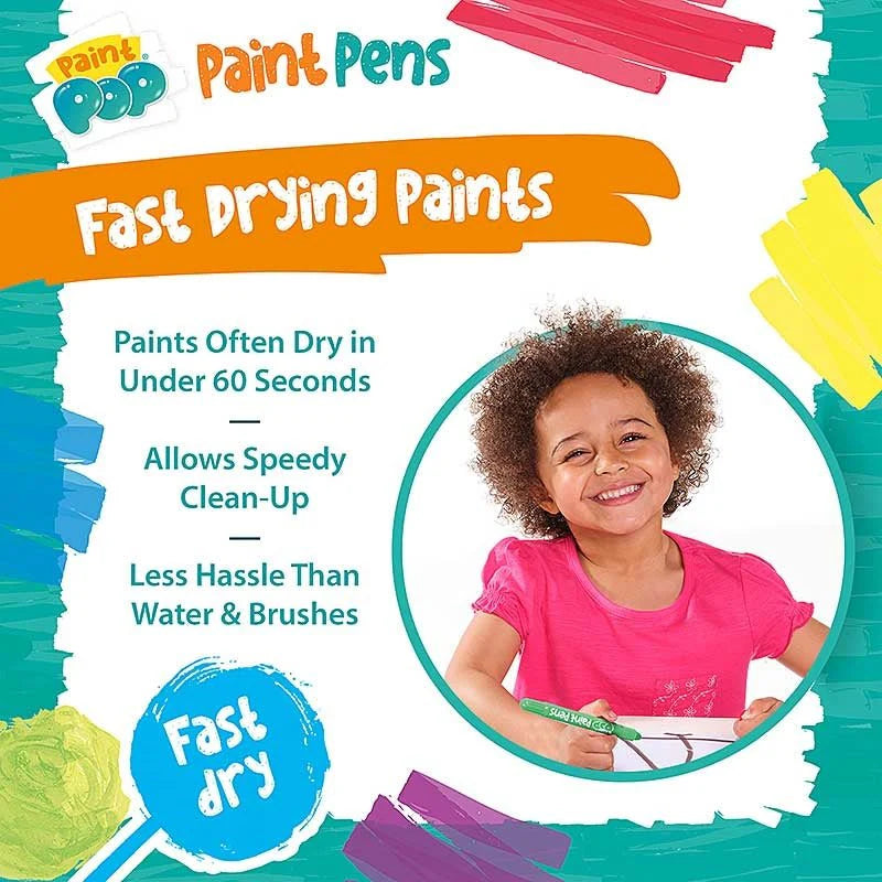 Paint Pop Paint Pens 12 Pack