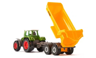 Siku Fendt With Krampe Tip Trailer 1:87 Scale