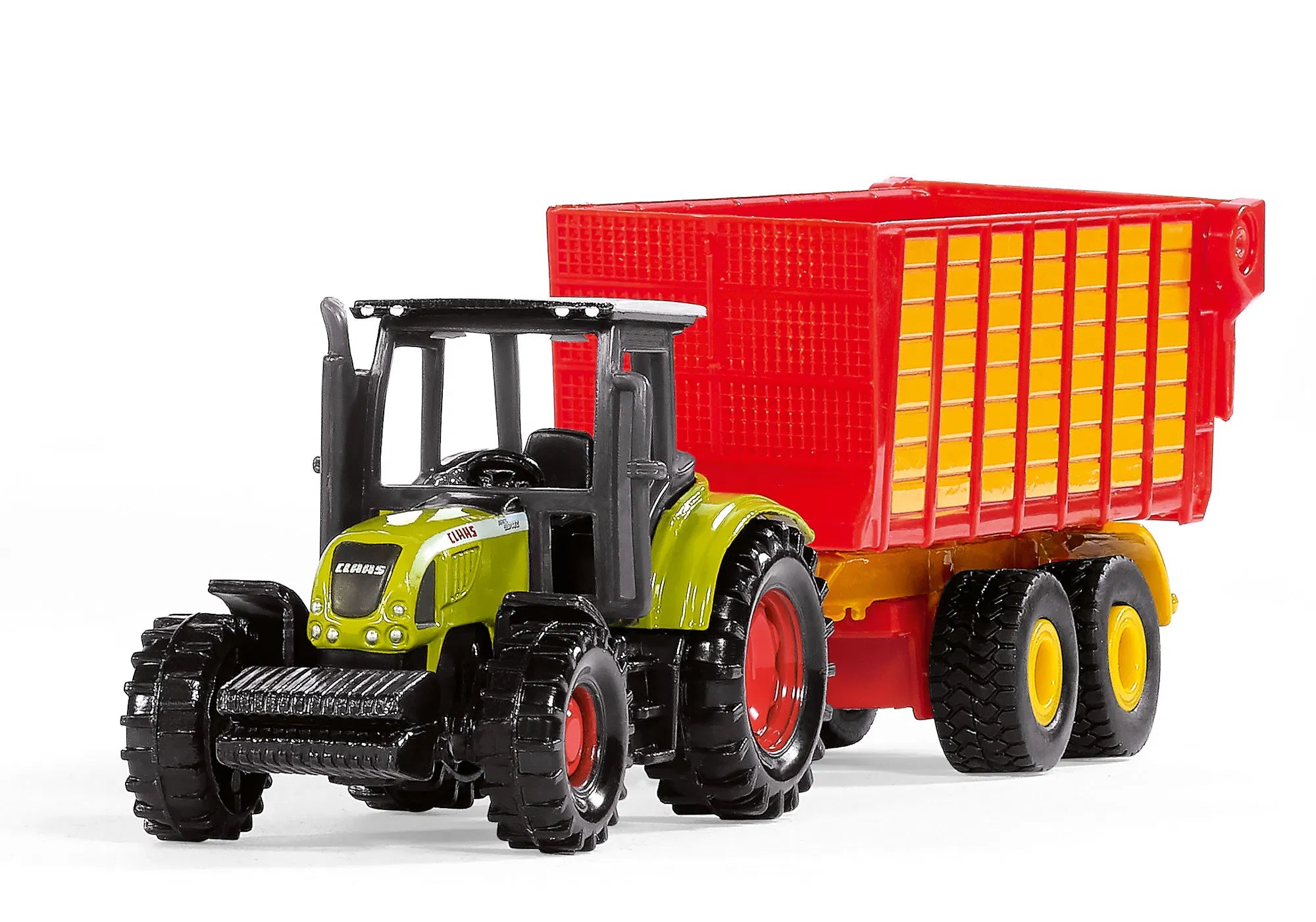 Siku Claas Tractor With Silage Trailer 1:87