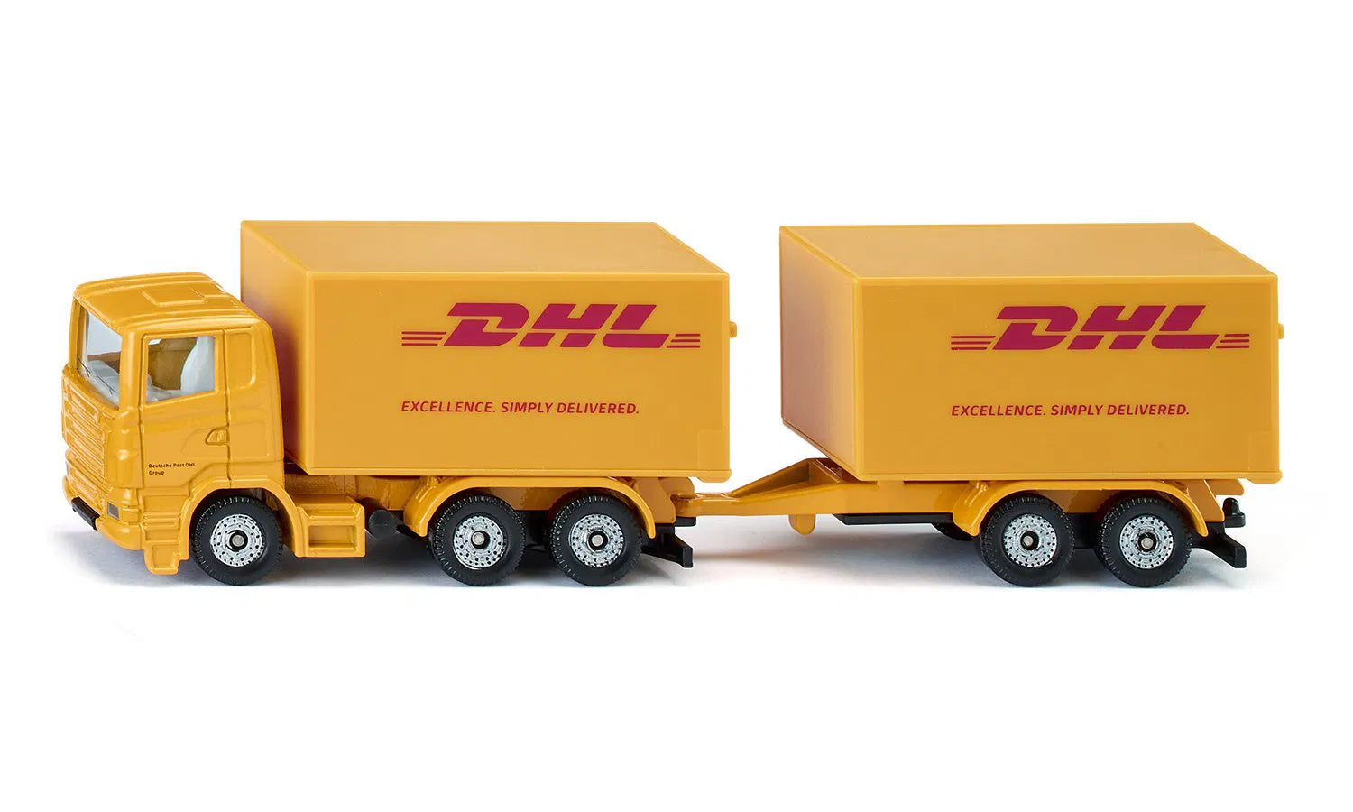 Siku Dhl Truck With Trailer 1:87 Scale