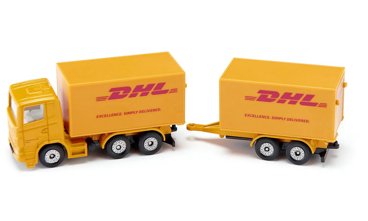 Siku Dhl Truck With Trailer 1:87 Scale