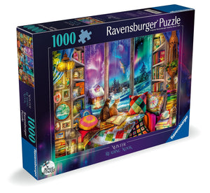 Ravensburger Winter Reading Nook 1000 Piece Jigsaw Puzzle