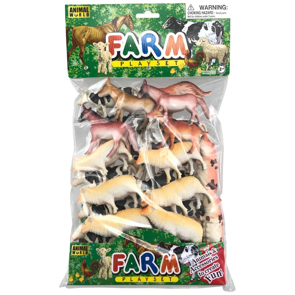Farm Animals 24 Piece Set