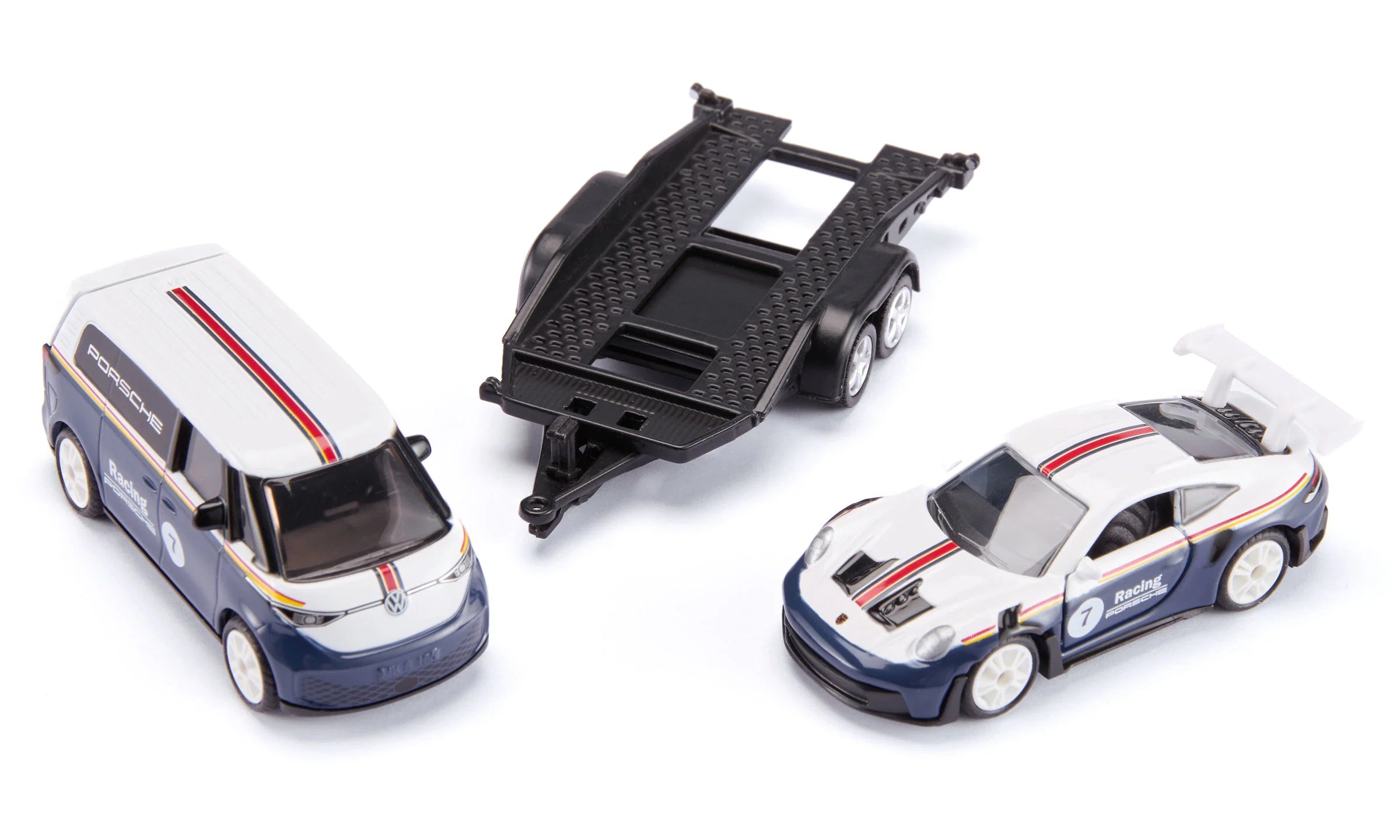 Siku 1:55 Vw Id Buzz With Porsche 911 Gt3 Rs