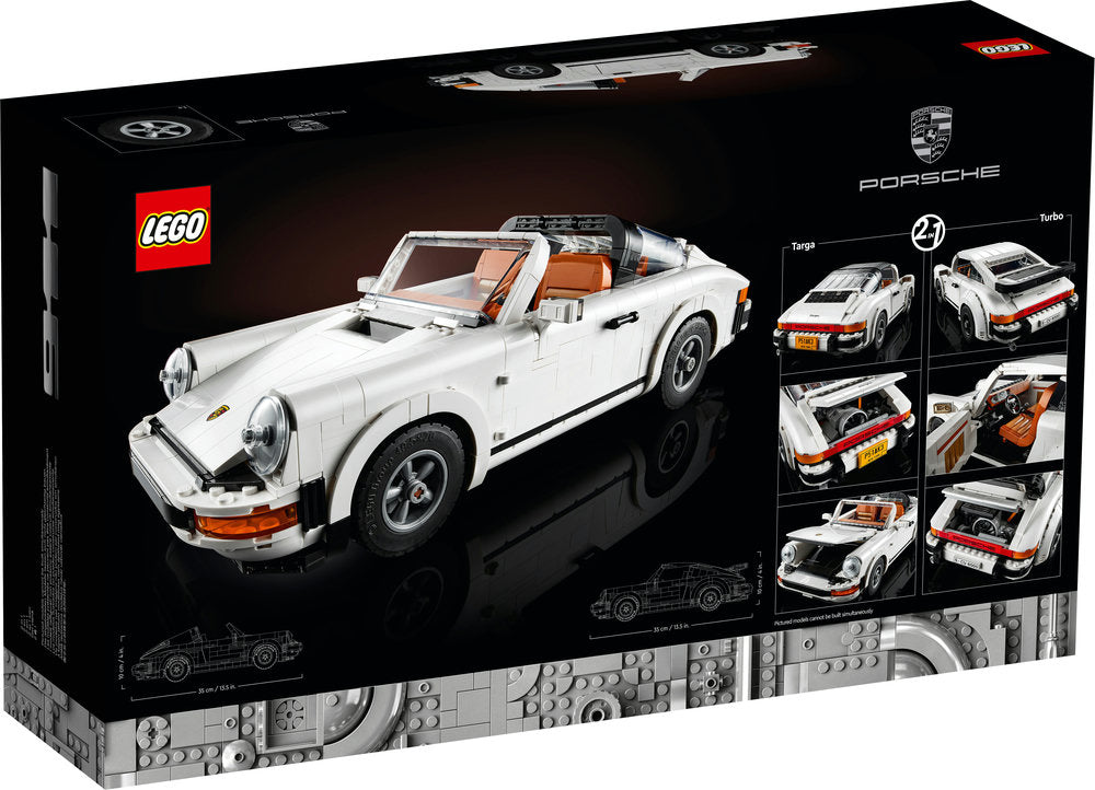 Lego Icons 10295 Porsche 911 Collectible Car Model Kit