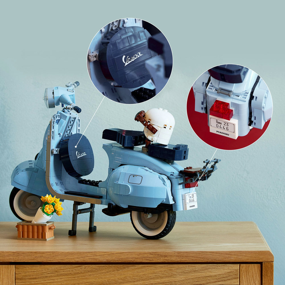 Lego 10298 Vespa 125 Scooter Model Building Set For Adults