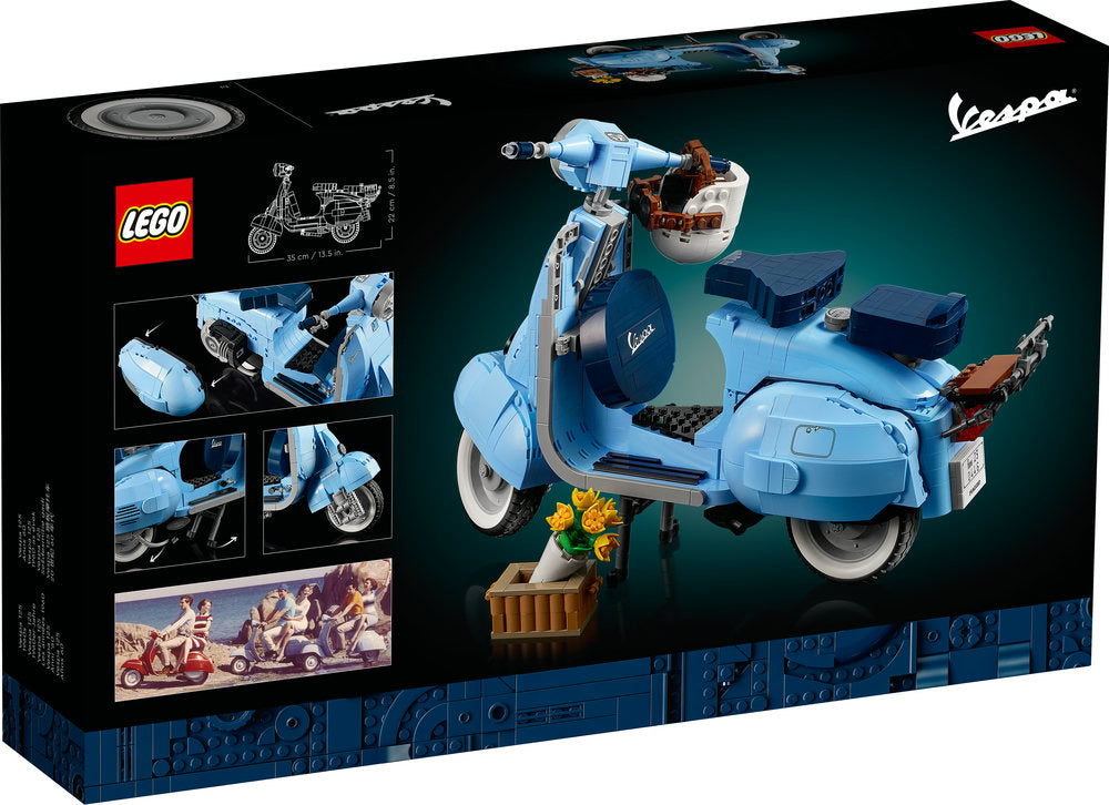Lego 10298 Vespa 125 Scooter Model Building Set For Adults