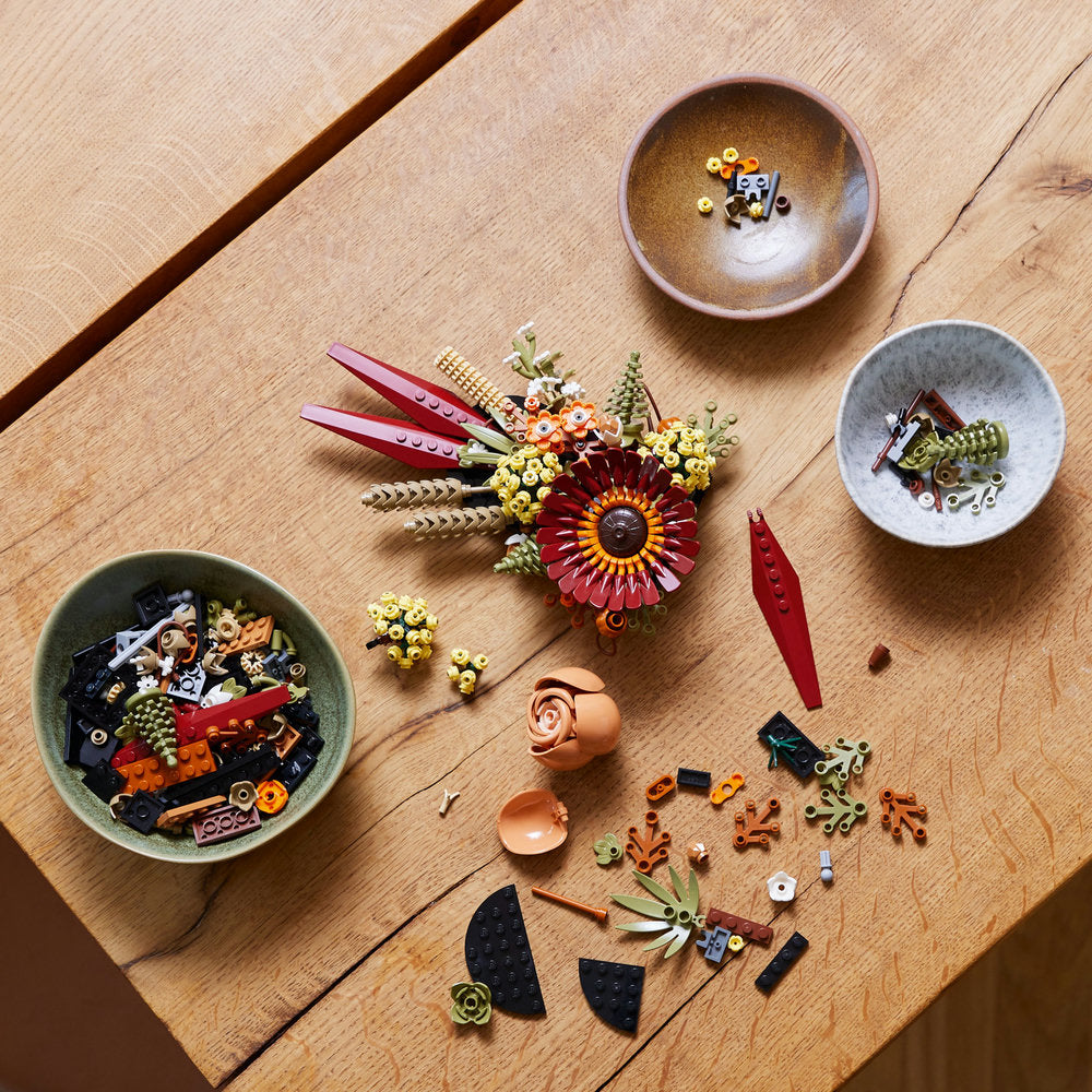 Lego® Botanical Dried Flower Centrepiece 10314 Building Kit (812 Pieces)