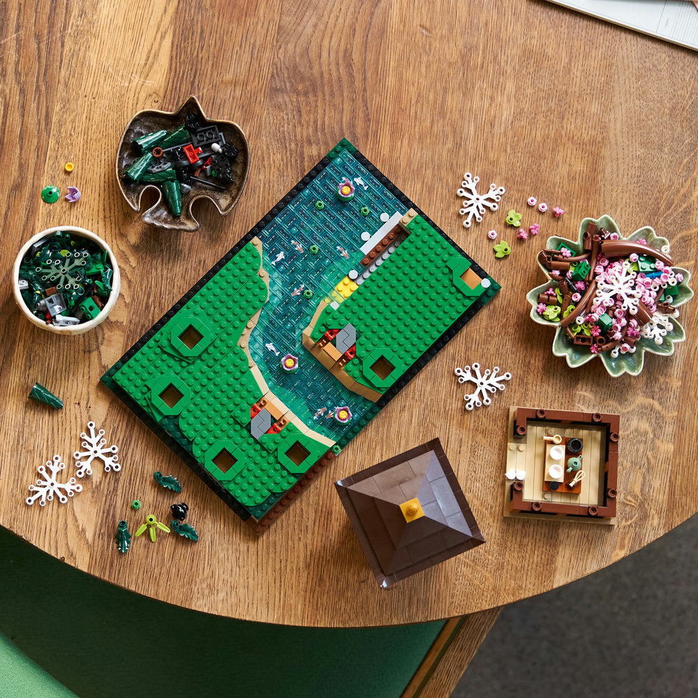 Lego® Icons Tranquil Garden 10315 Building Kit For Adults (1,363 Pieces)