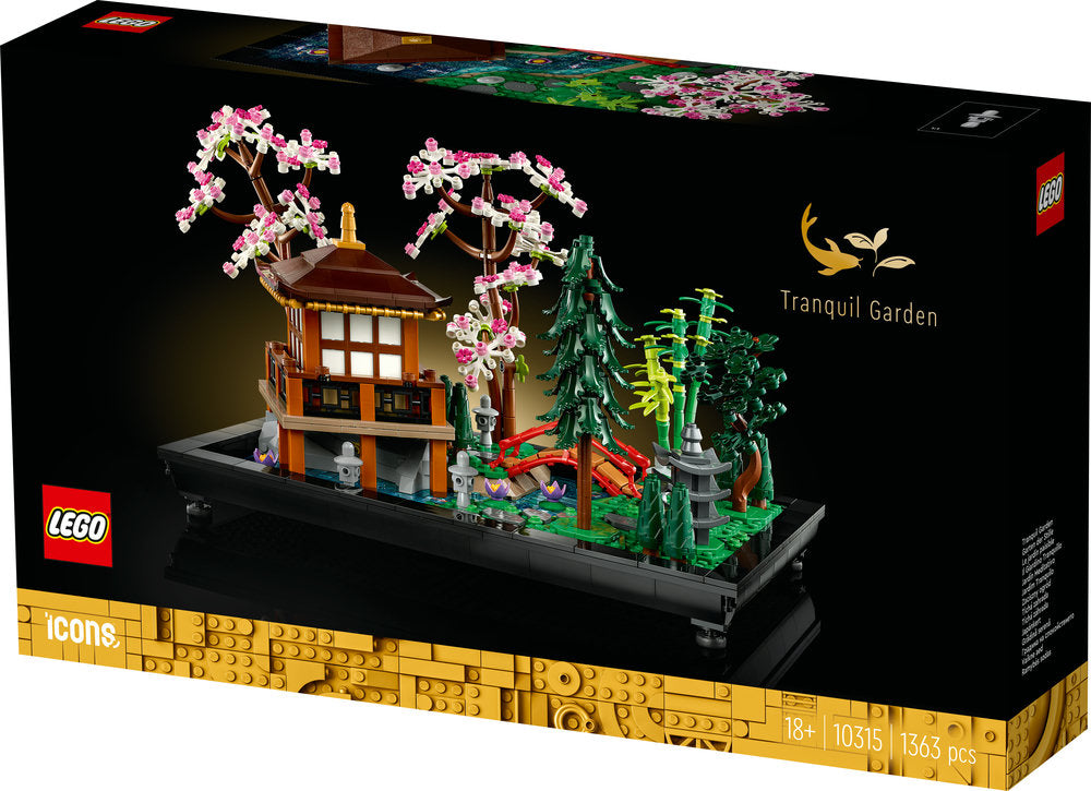 Lego® Icons Tranquil Garden 10315 Building Kit For Adults (1,363 Pieces)