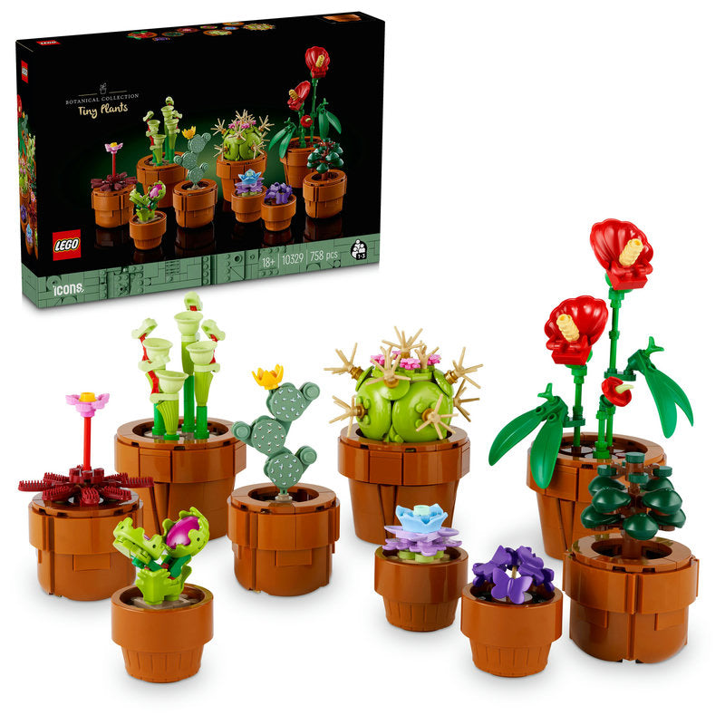 Lego® Icons Tiny Plants Building Set For Adults 10329