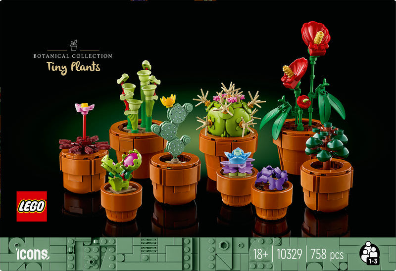 Lego® Icons Tiny Plants Building Set For Adults 10329