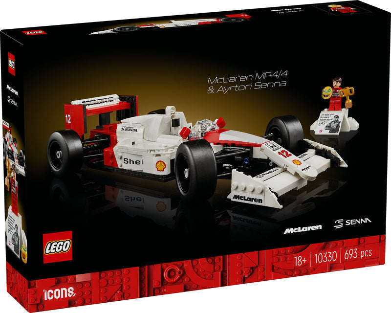 Lego® Icons Mclaren Mp4/4 & Ayrton Senna Set 10330