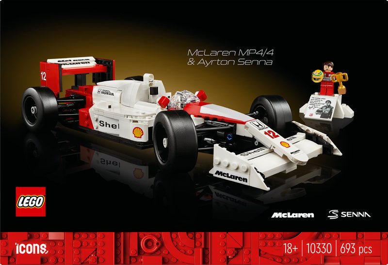 Lego® Icons Mclaren Mp4/4 & Ayrton Senna Set 10330