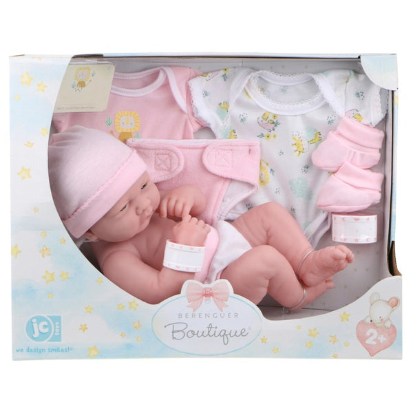 Berenguer Boutique Baby Doll La Newborn Girl Deluxe Set