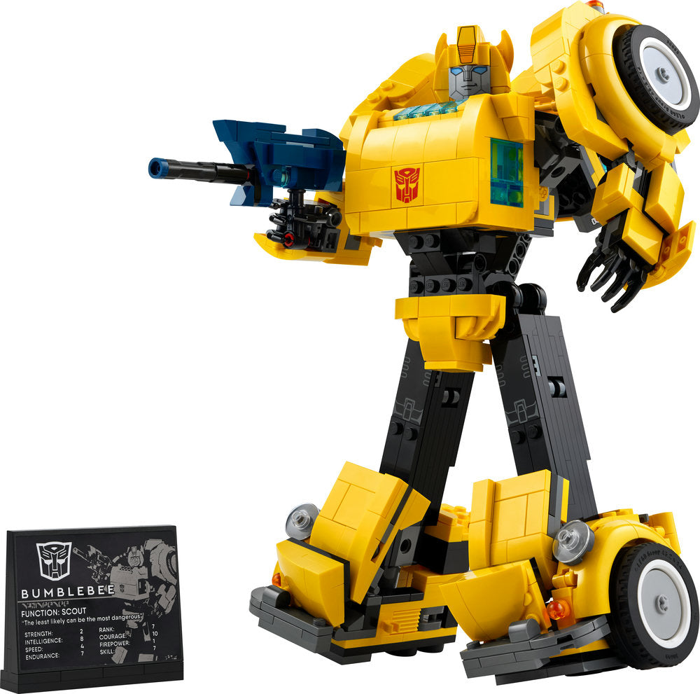 Lego Icons Transformers Bumblebee Model Set 10338