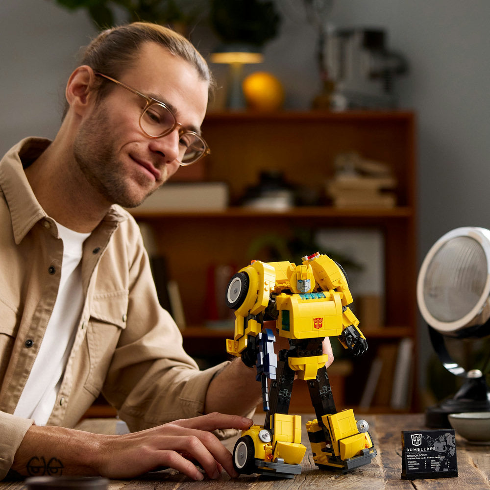 Lego Icons Transformers Bumblebee Model Set 10338