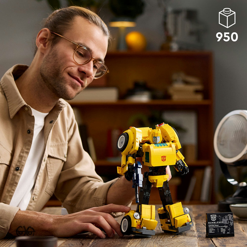 Lego Icons Transformers Bumblebee Model Set 10338