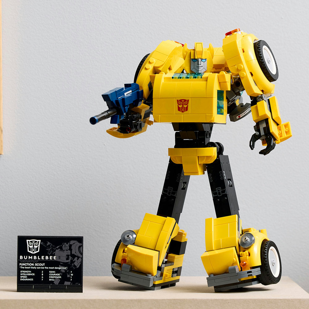 Lego Icons Transformers Bumblebee Model Set 10338