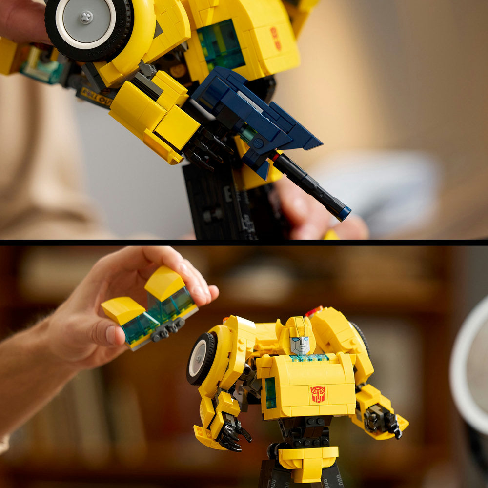 Lego Icons Transformers Bumblebee Model Set 10338