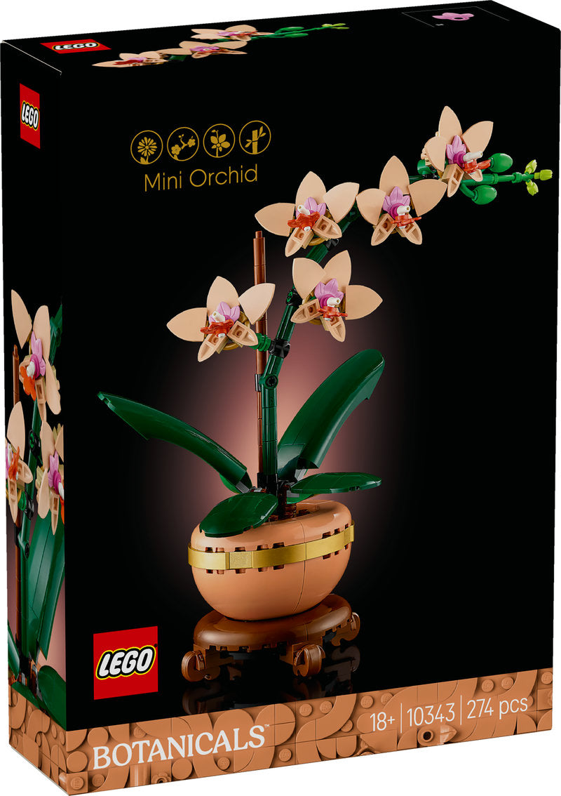 Lego® Botanicals Mini Orchid Plant Gift 10343