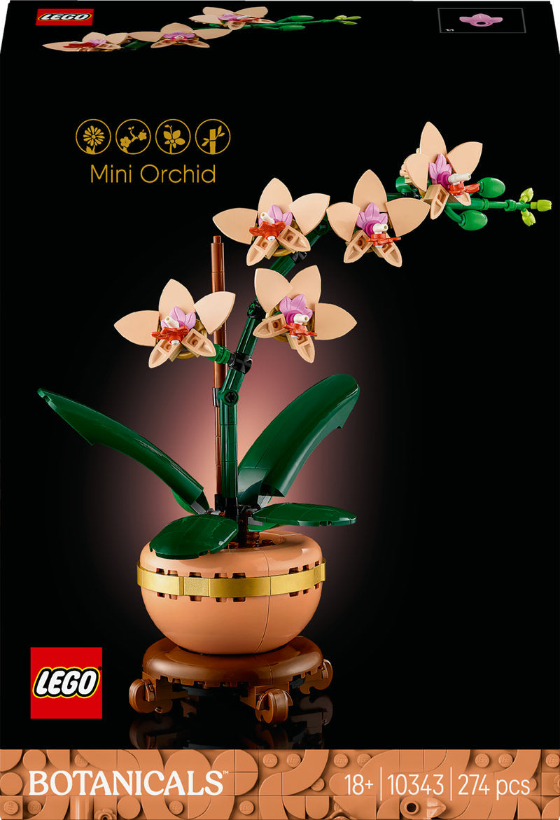 Lego® Botanicals Mini Orchid Plant Gift 10343