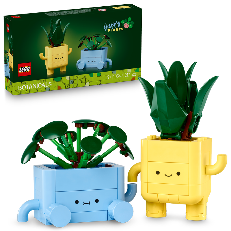 Lego® Botanicals Happy Plants Shelf Decor 10349