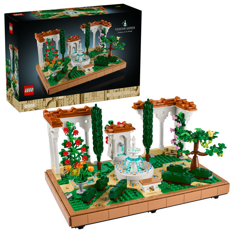Lego® Icons Fountain Garden 10359