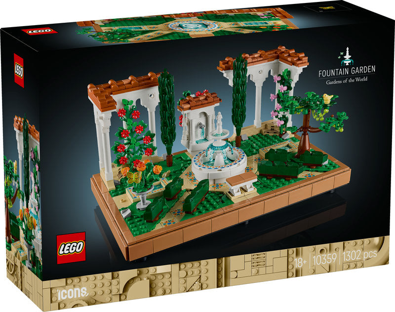 Lego® Icons Fountain Garden 10359