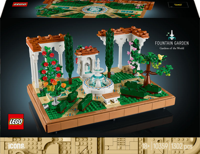 Lego® Icons Fountain Garden 10359
