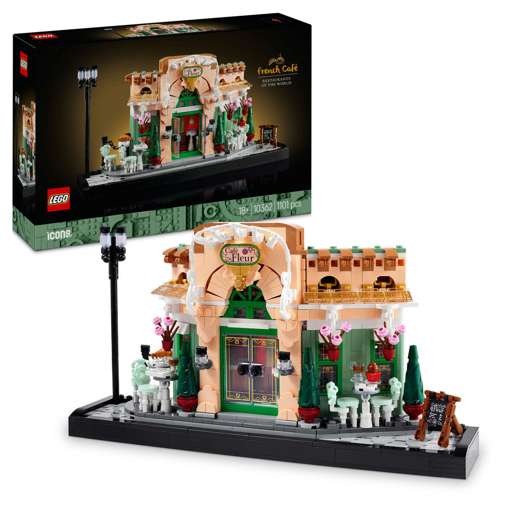 Lego Icons 10362 Restaurants Of The World French Café Set For Adults