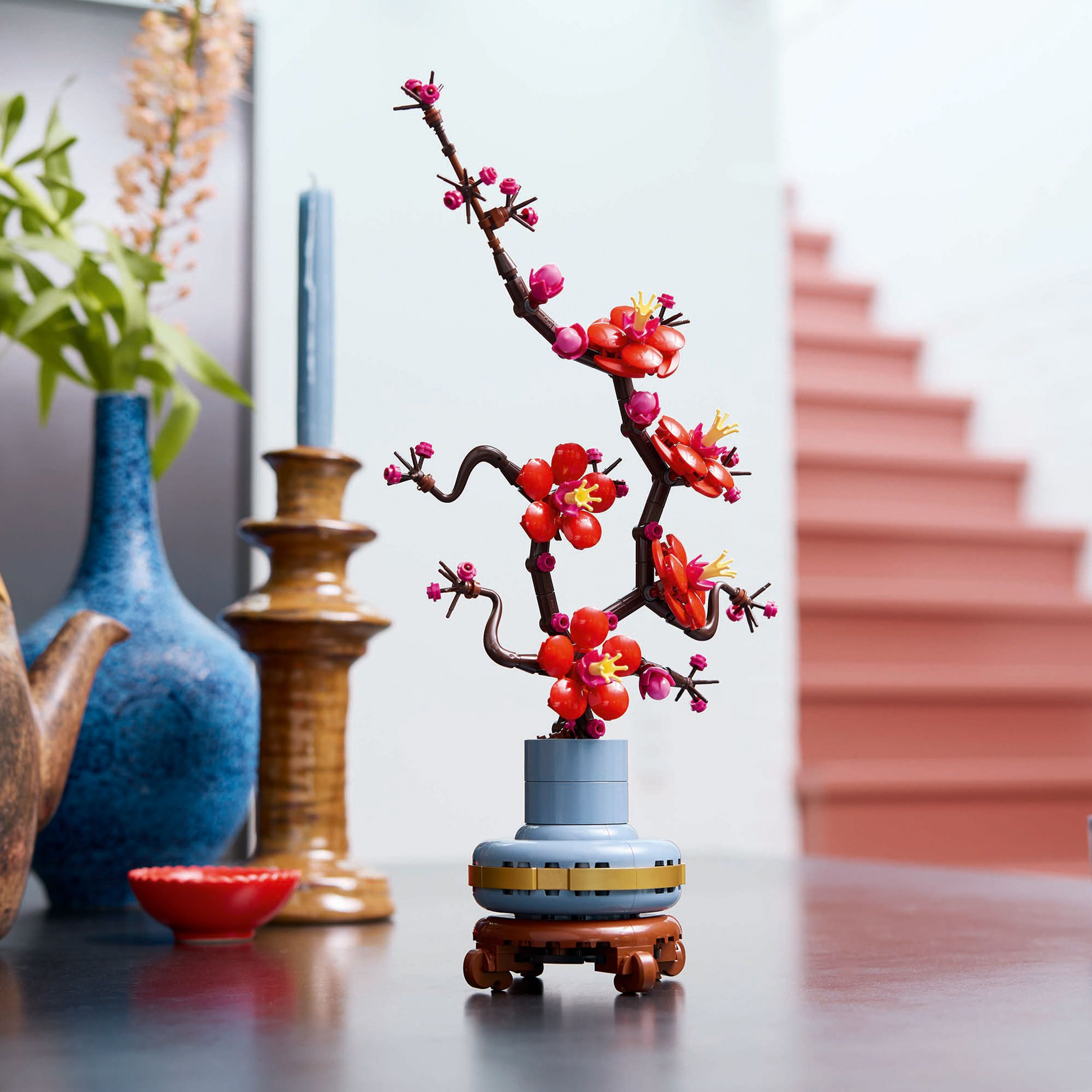 Lego® Botanical Plum Blossom Flower Decor Display Set 10369