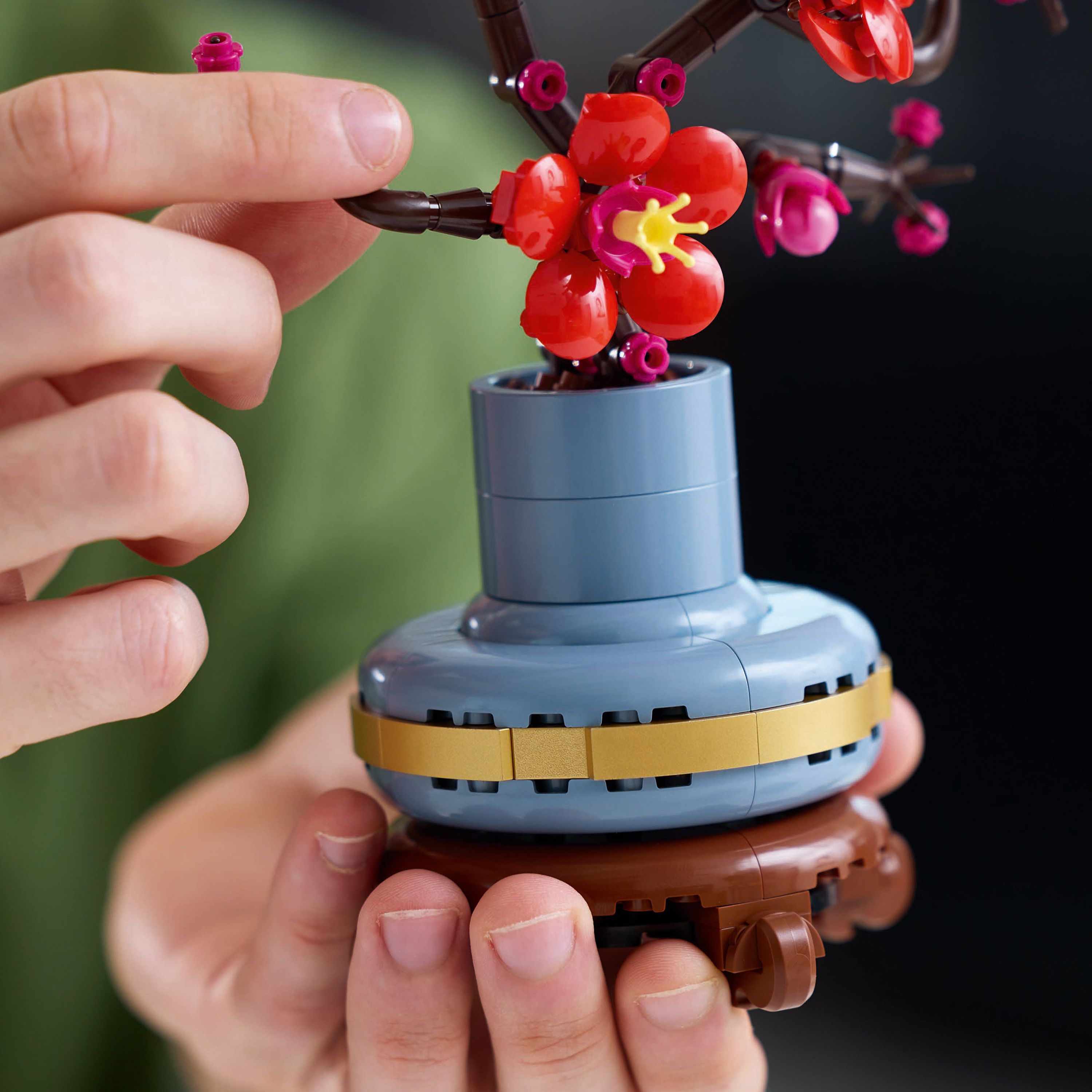 Lego® Botanical Plum Blossom Flower Decor Display Set 10369