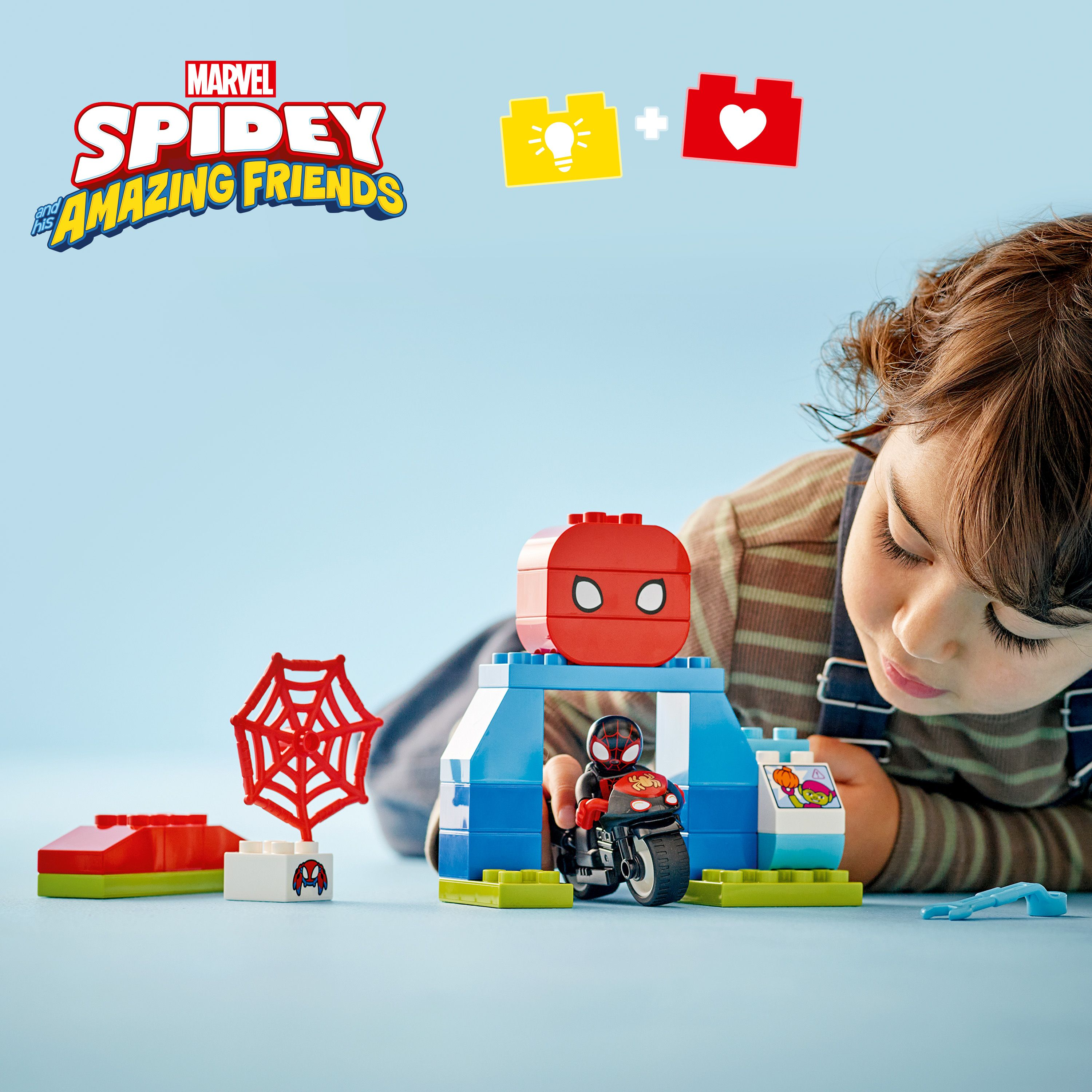 Lego® Duplo® Marvel Spin’s Motorcycle Adventure Set 10424