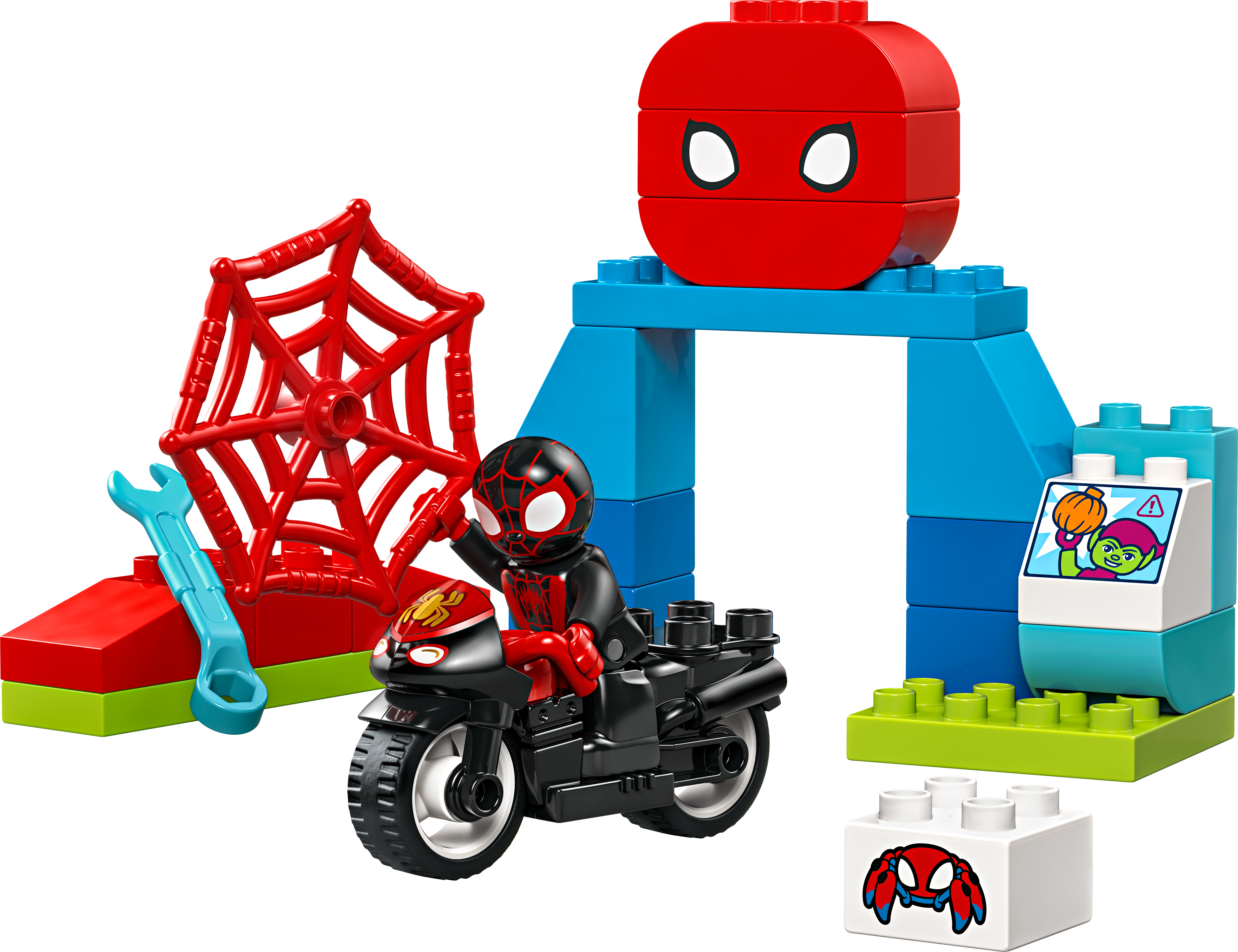 Lego® Duplo® Marvel Spin’s Motorcycle Adventure Set 10424
