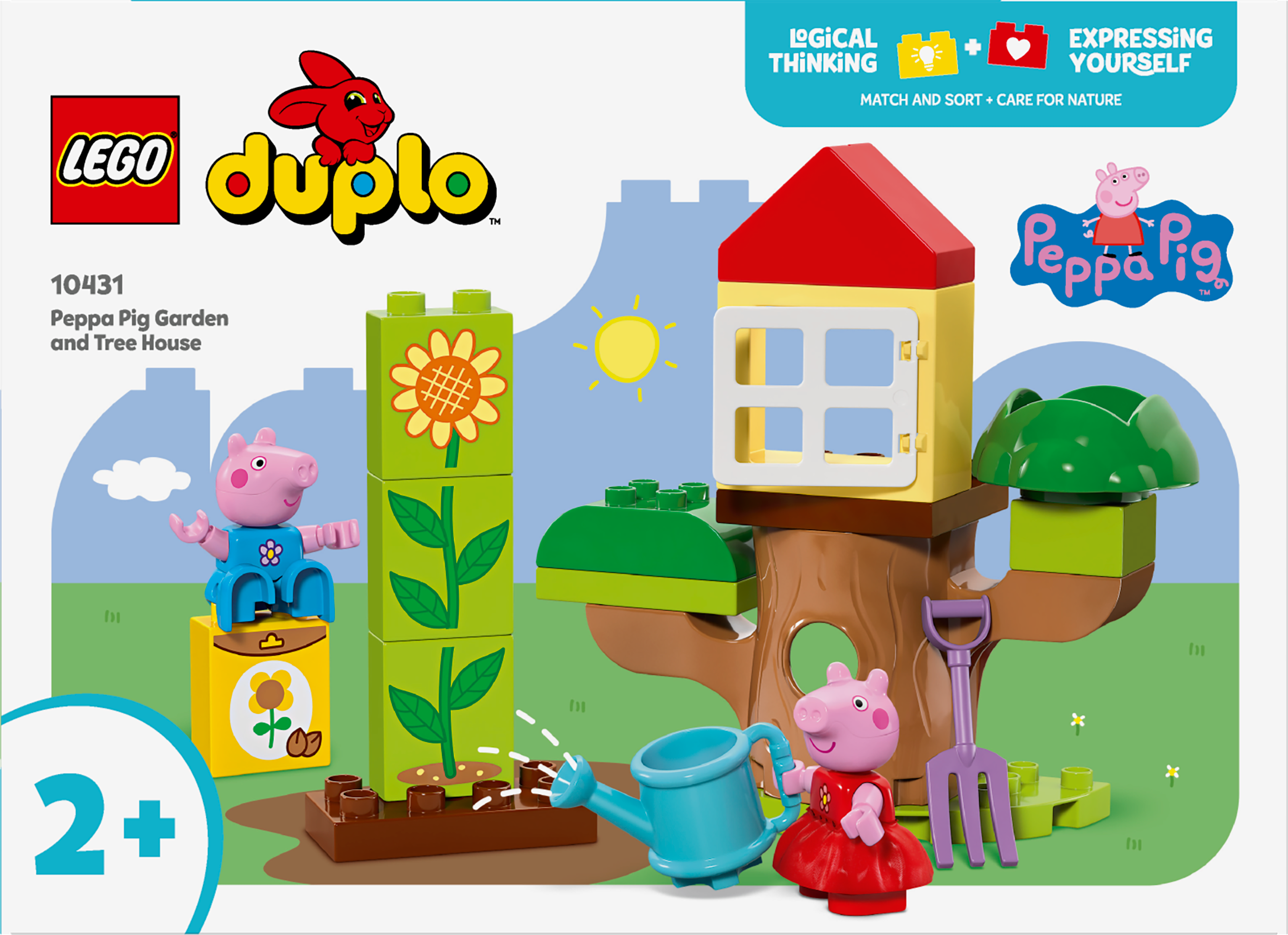 Lego® Duplo® Peppa Pig Garden And Tree House Toy 10431