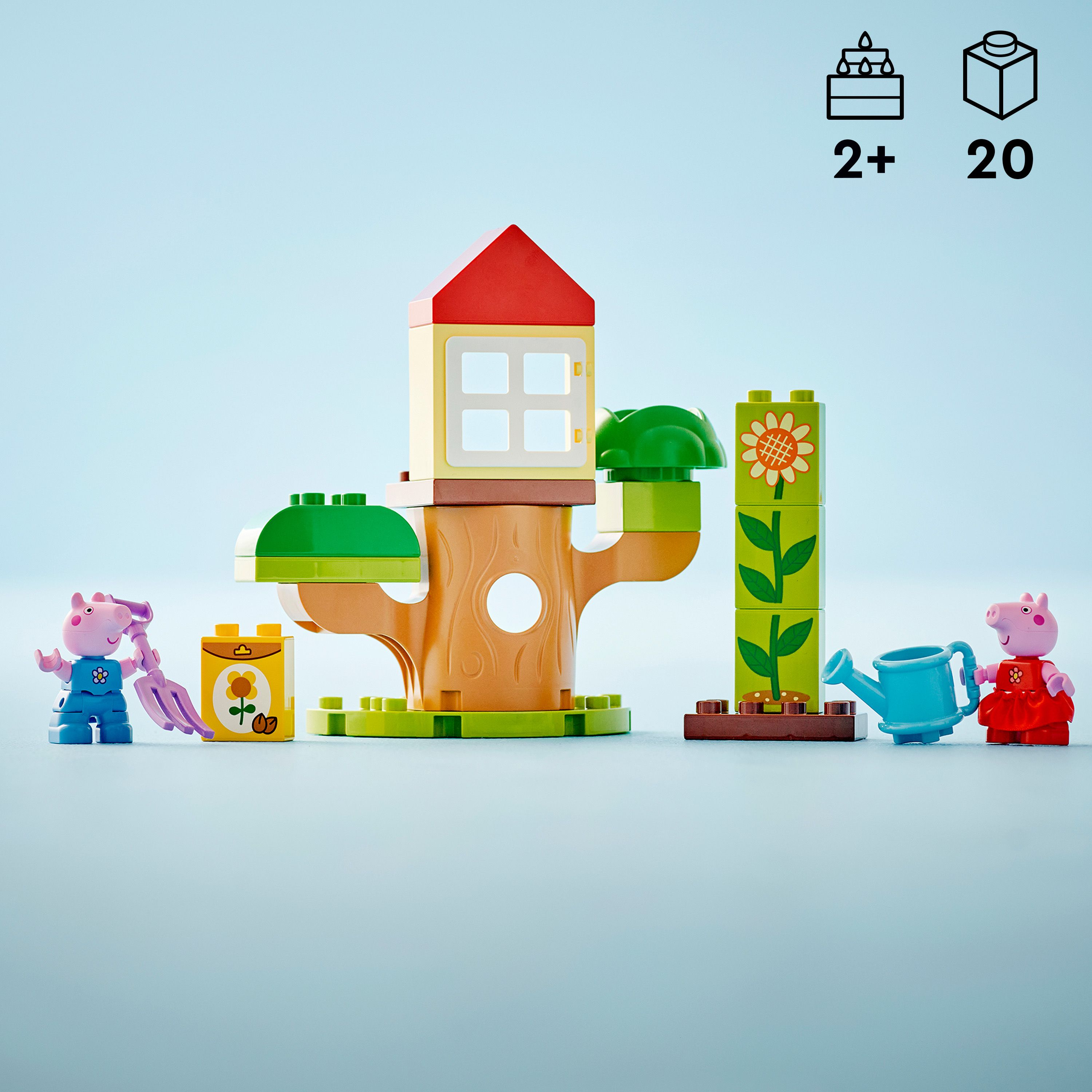 Lego® Duplo® Peppa Pig Garden And Tree House Toy 10431