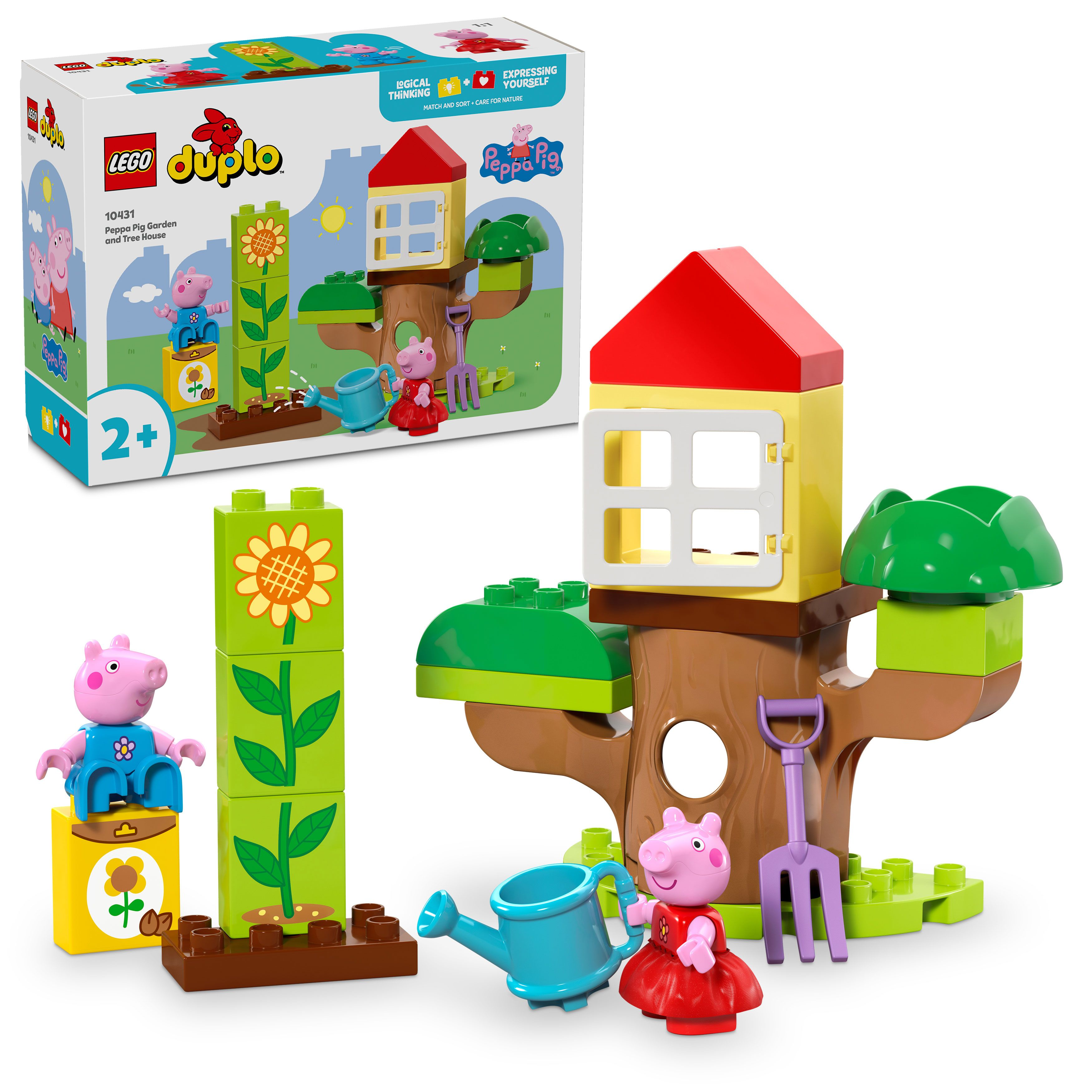 Lego® Duplo® Peppa Pig Garden And Tree House Toy 10431