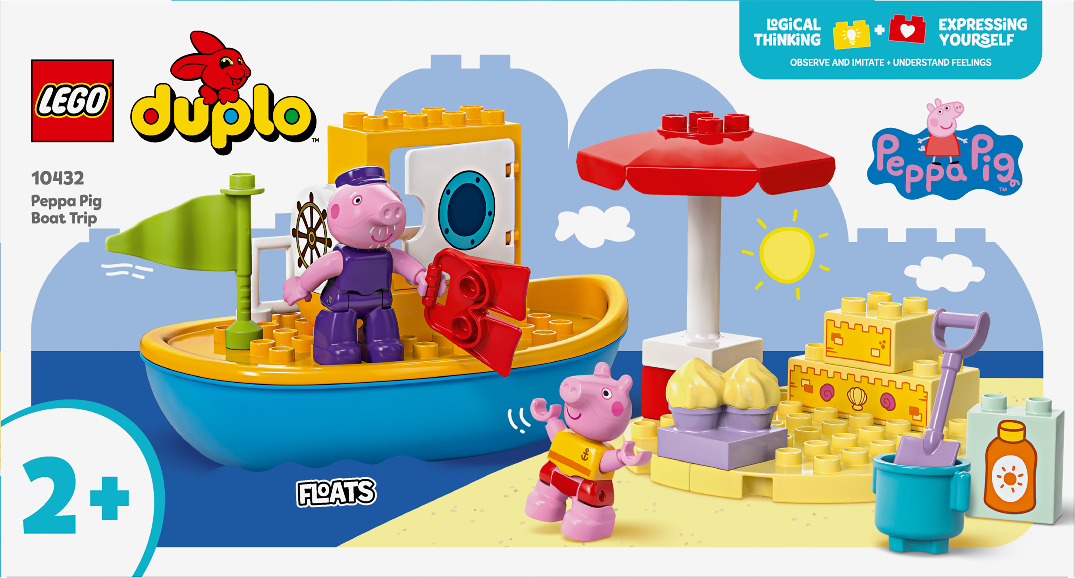 Lego® Duplo® Peppa Pig Boat Trip Playset 10432
